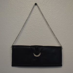 Black clutch purse